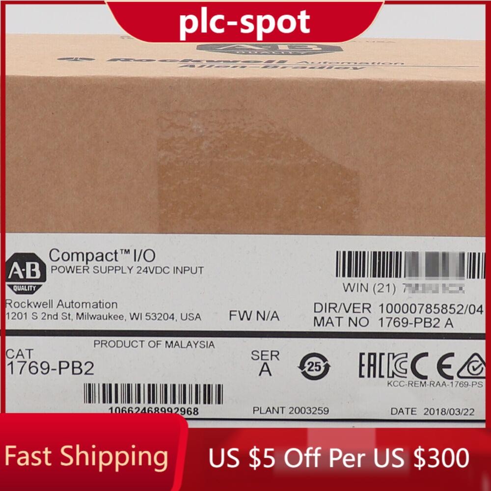 Allen-Bradley 1769-PB2 CompactLogix DC 2A/0.8A Power Supply New Factory Sealed
