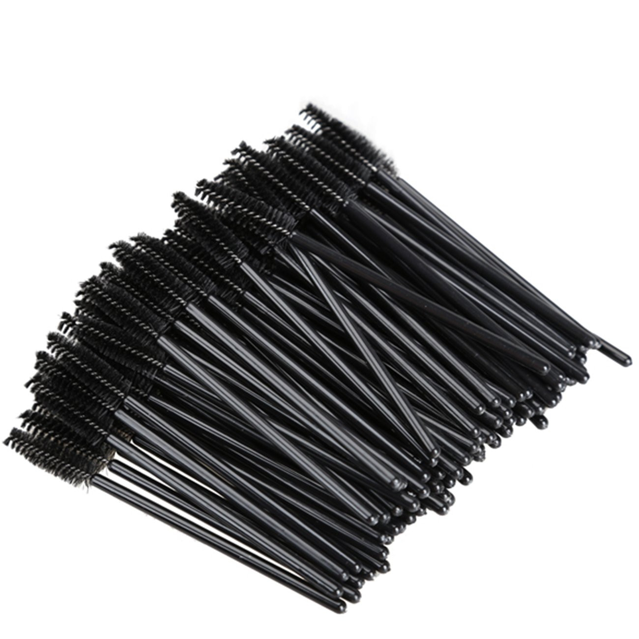 200 PCS Disposable Eyelash Brush Mascara Wands Spoolies for Eye Lash Extension,