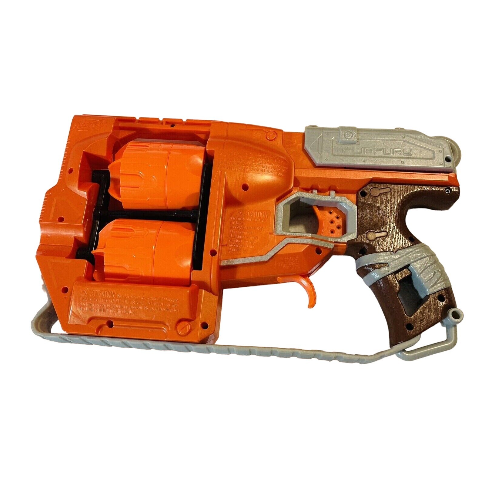 Nerf Elite Flipflurry Nerf Zombie Strike Hasbro 12 round Slam Blaster