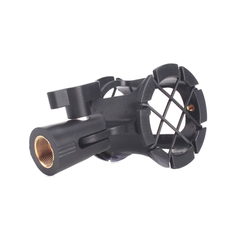 Handheld Condenser Microphone Shock Mount Clip Mic Holder Stand Professional