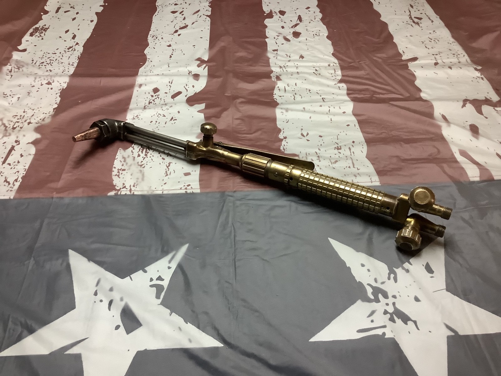 🇺🇸 Vintage Airco Cutting & Welding Torch, Style 4890 W/Cutting Attachment 🇺🇸