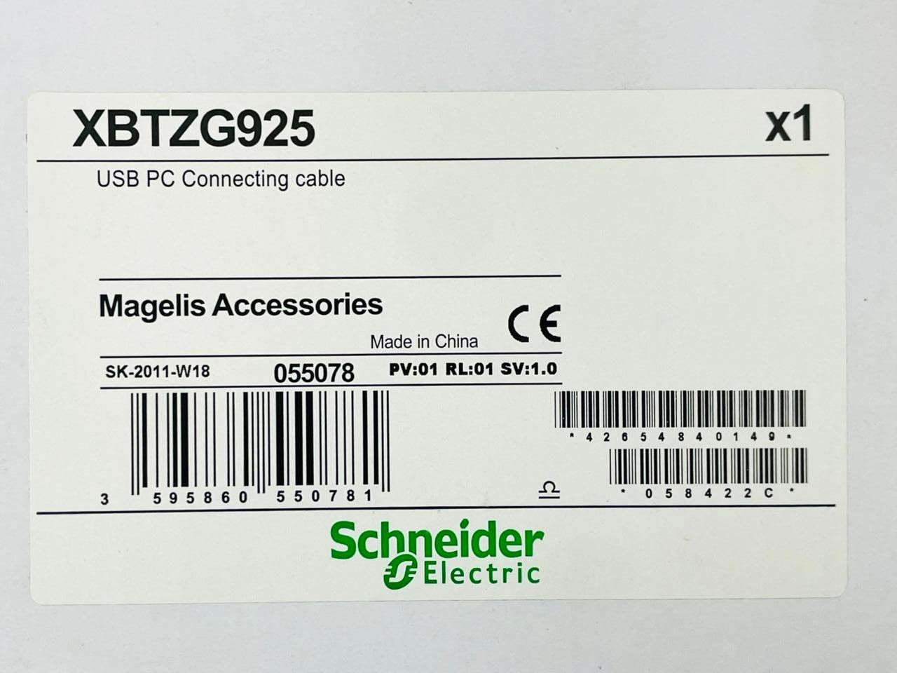 SCHNEIDER ELECTRIC XBTZG925 Connecting Cable