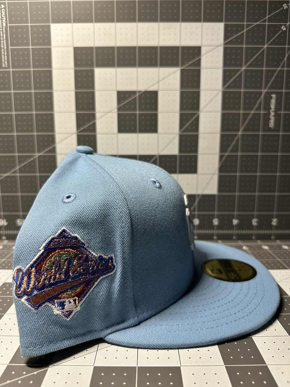 New York Yankees Fitted Hat 7 5/8 “World Series” Patch
