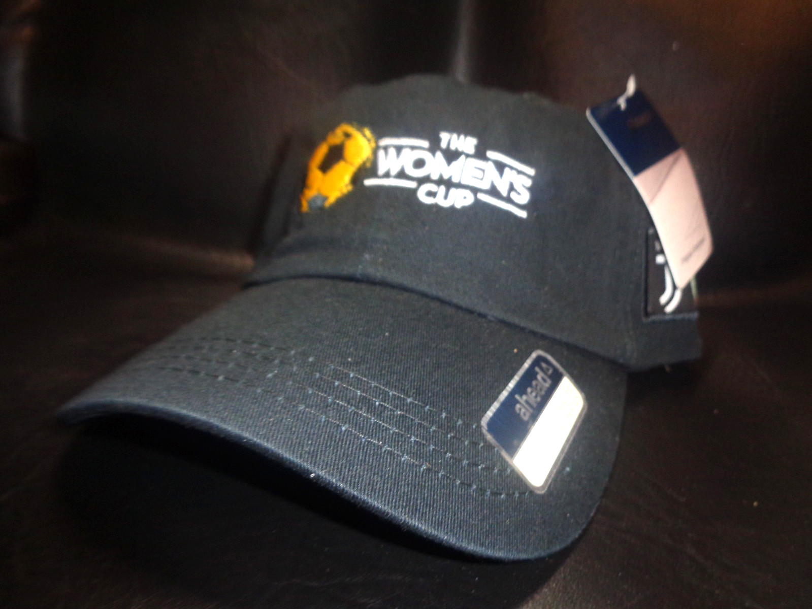 New - The Women's Cup - Golf Hat - Black - Mid-Fit - Retail Tag $38.99