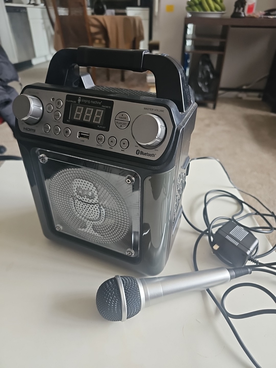 Singing Machine Bluetooth Karaoke System Tested Works With Microphone