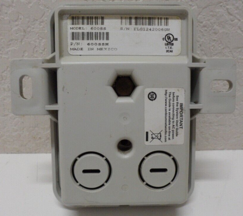 Motorola Networks 600SSH Surge Suppressor Universal Ethernet RoHS compliant POE