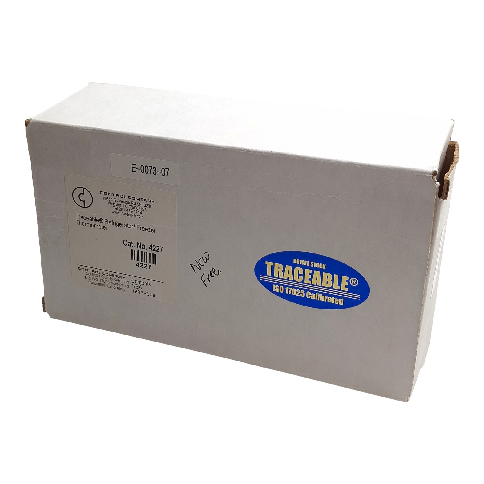 Control Company 4227 Traceable Refrigerator/Freezer Thermometer, -58 to 158°F