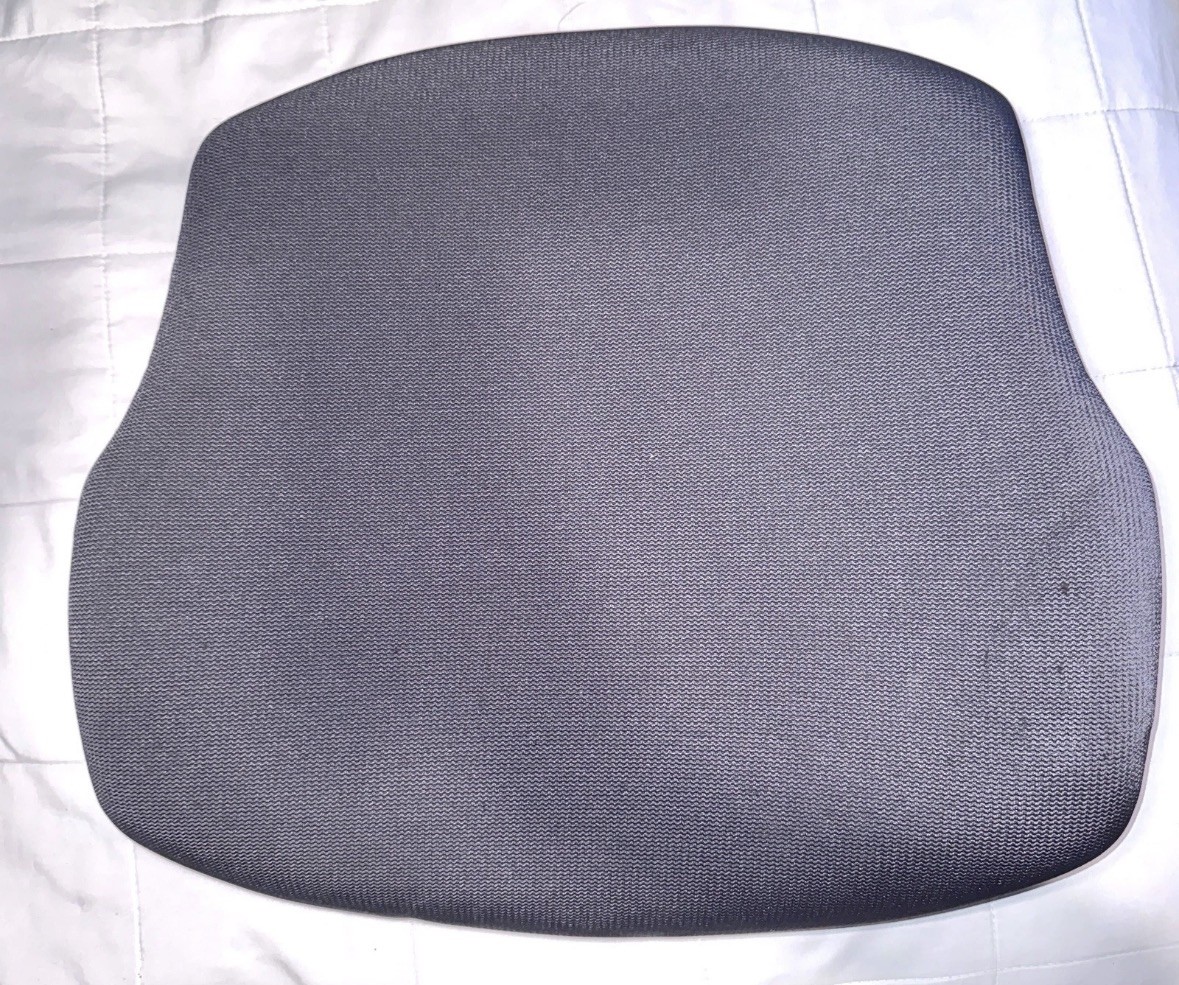 Humanscale Freedom: Replacement Headrest, Seat Rest Corde Fabric Grey