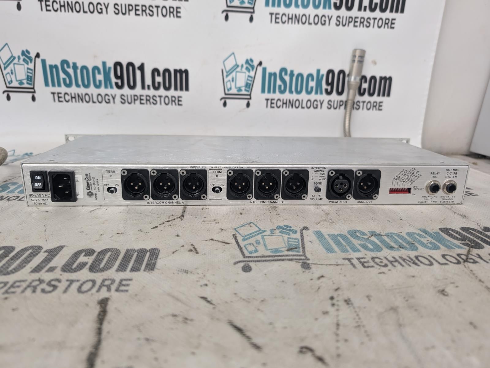 Clear-Com Intercom Beltpack & Headset System - 9x TW502 TWC-10A PL Pro MS-232