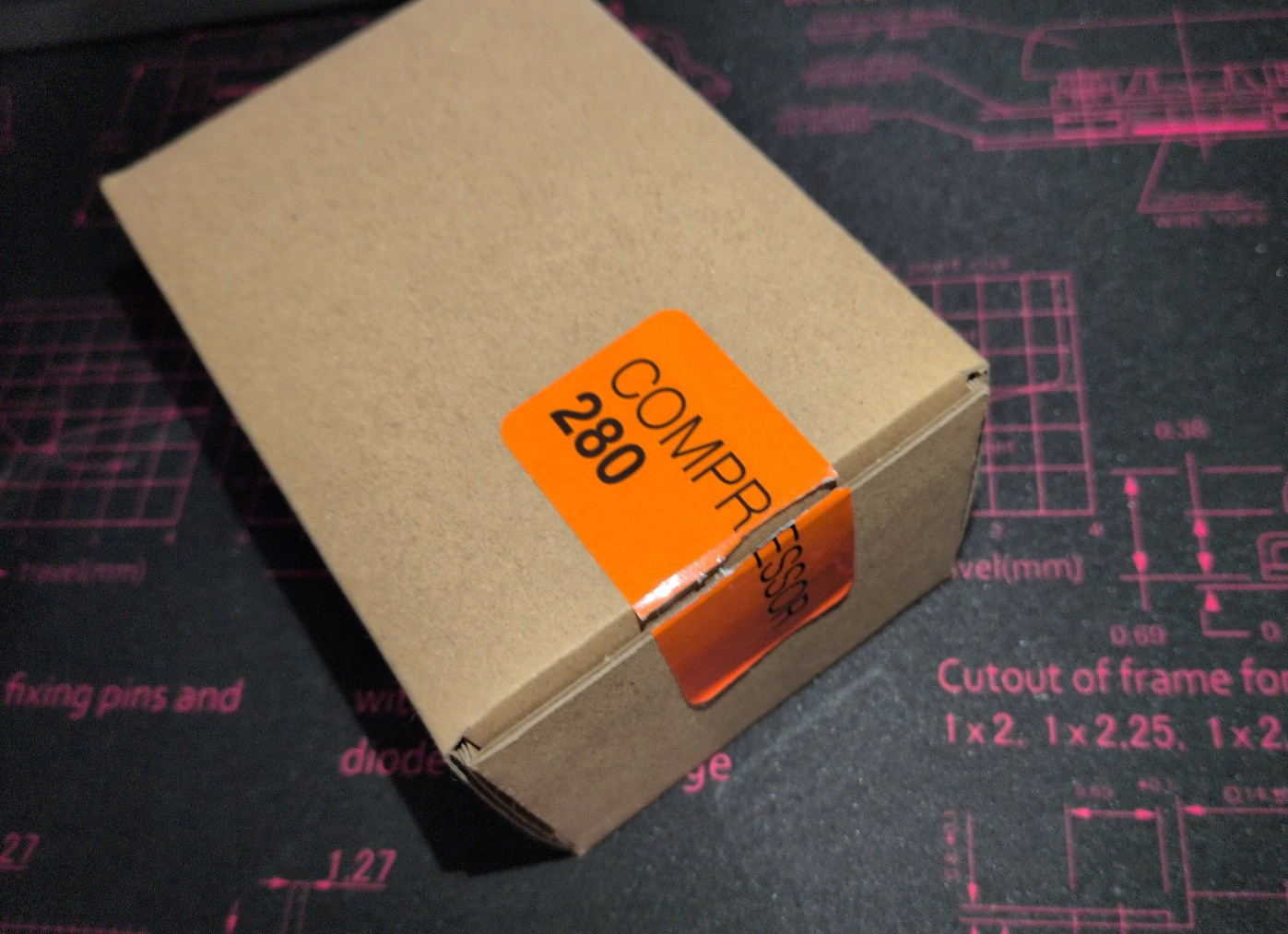 DOD Compressor 280 Guitar Effects Pedal