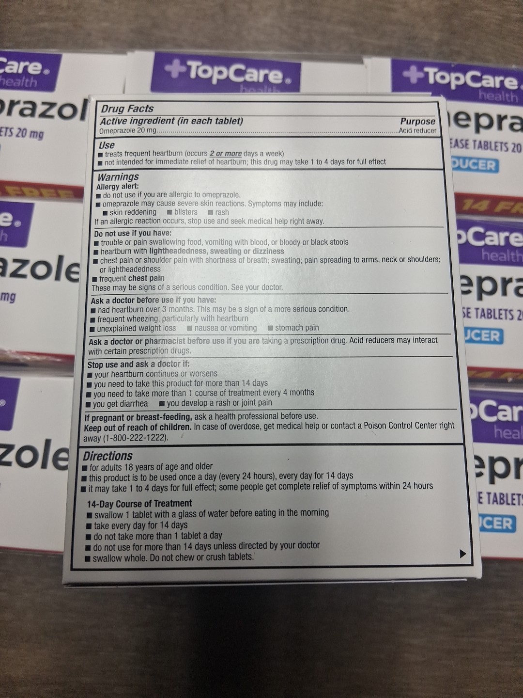 bulk omeprazole 20 mg capsules