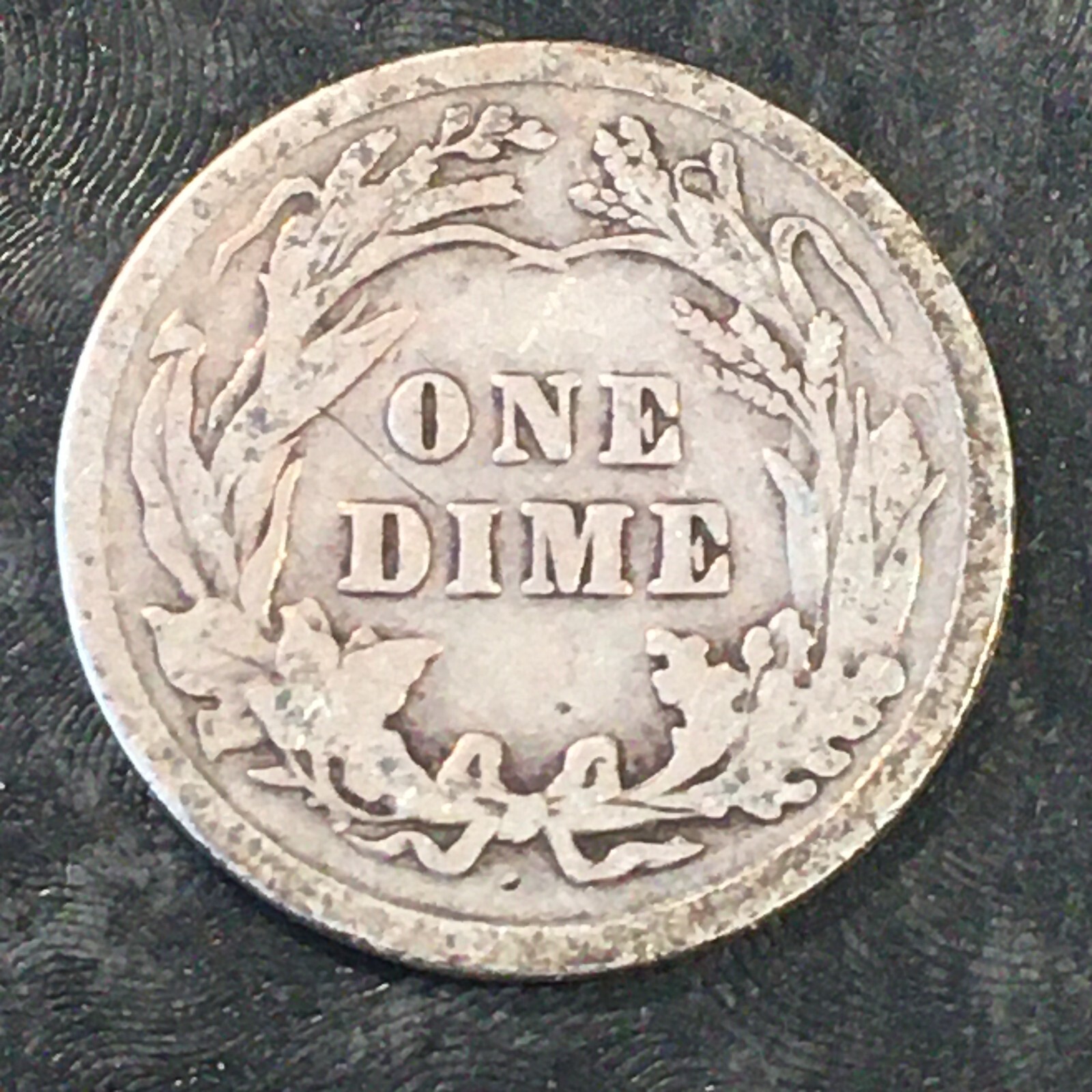 1909 Barber Silver Dime - High Quality Scans #o633