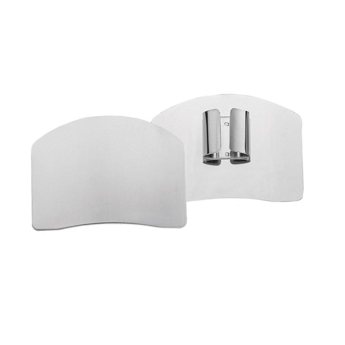 Cutlery-Pro Stainless Steel Finger Guard, Set of 2