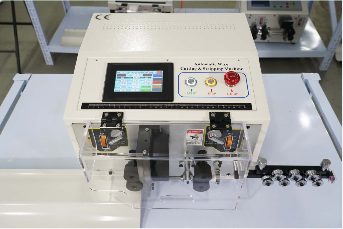 SWT-508ES Automatic Stripping Copper Wire Cut Stripper Machine 0.1 To 8mm