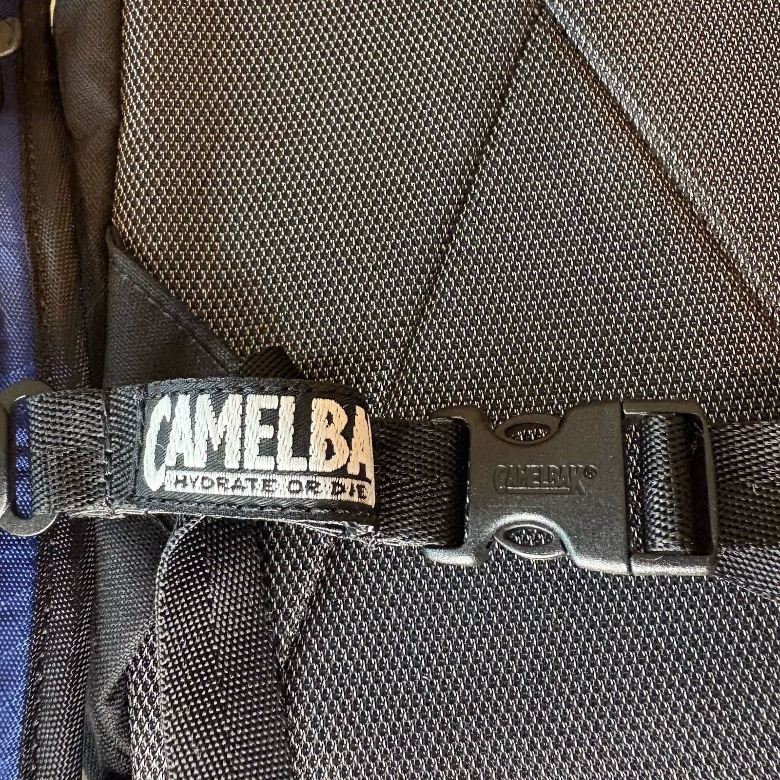 Camelbak Blowfish Hydration Backpack NO Bladder Blue/Black Pre-owned Nice Cond