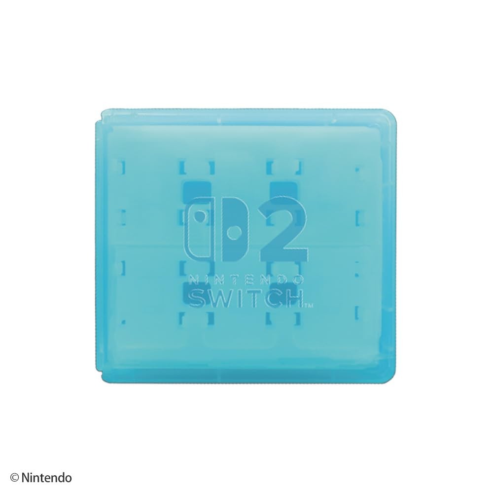 Card Case, Card Pocket 24, Aqua Blue for Switch 2 BEEF-01AB