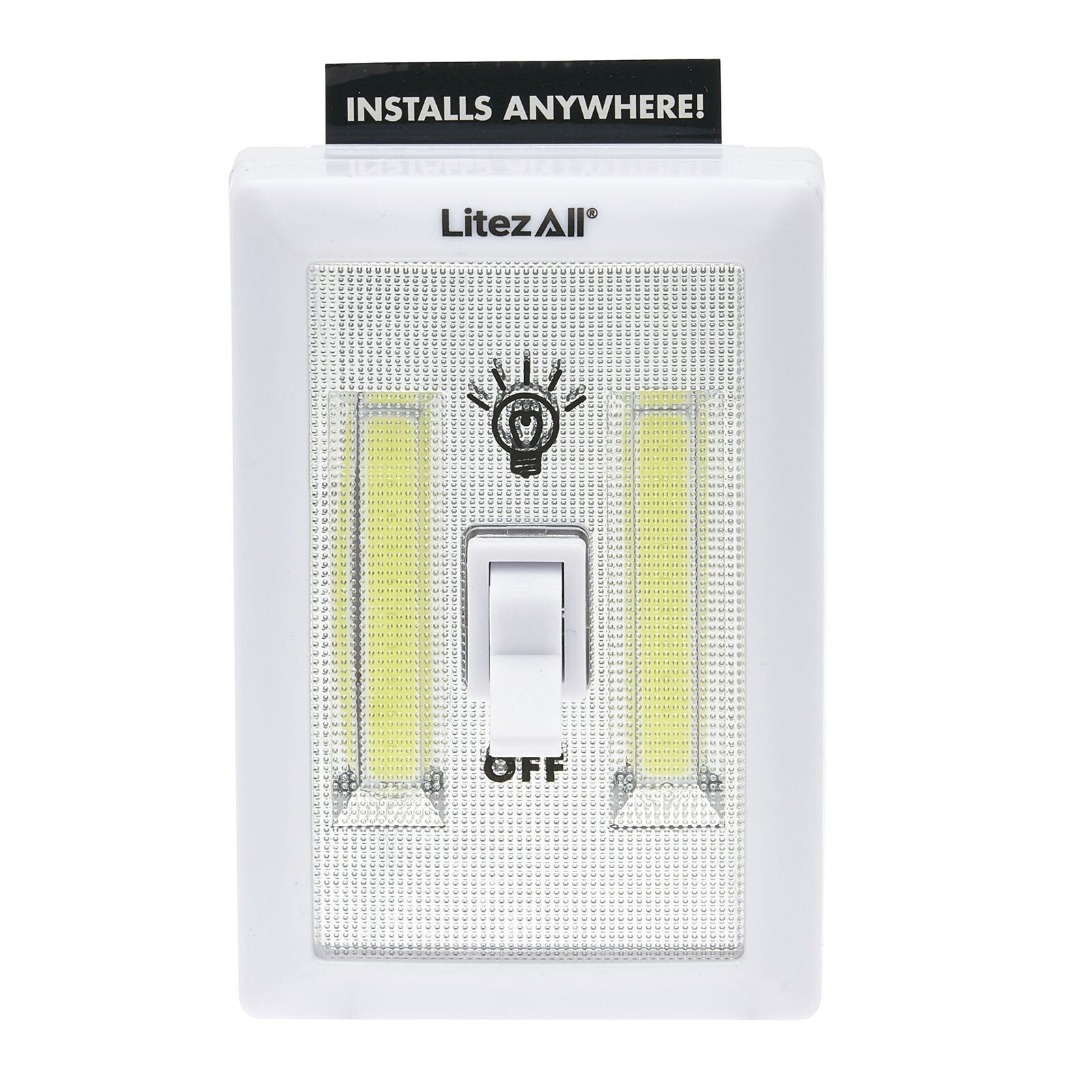 Wireless Wall Light Switch * VERY BRIGHT* 2 Pack  ~ Free S&H