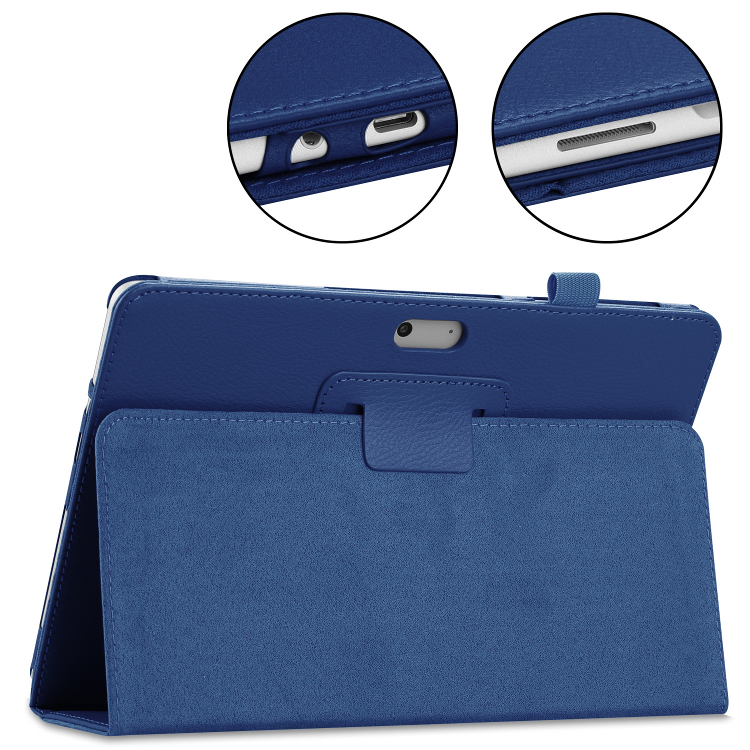 For Microsoft Surface Go 10 inch Tablet Folio Case Stand PU Leather Cover