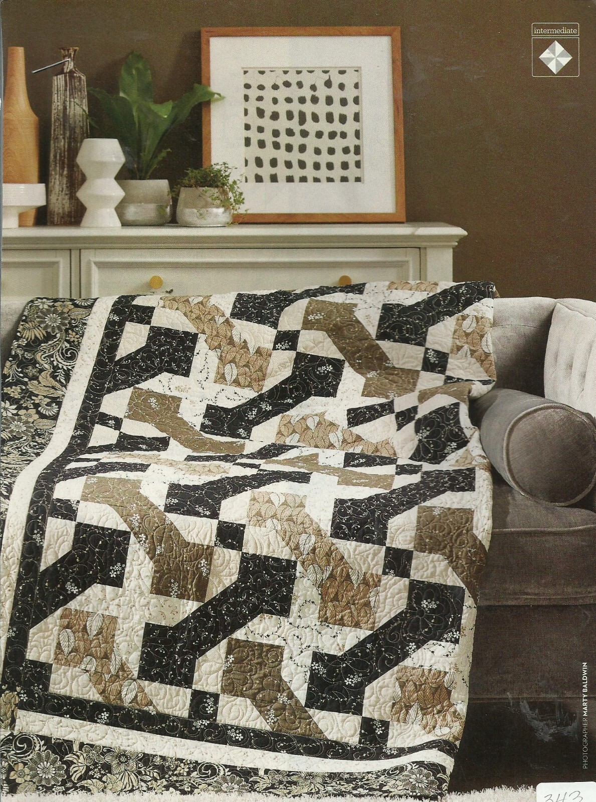 B0097 POINT THE WAY QUILT PATTERN/INSTRUCTIONS