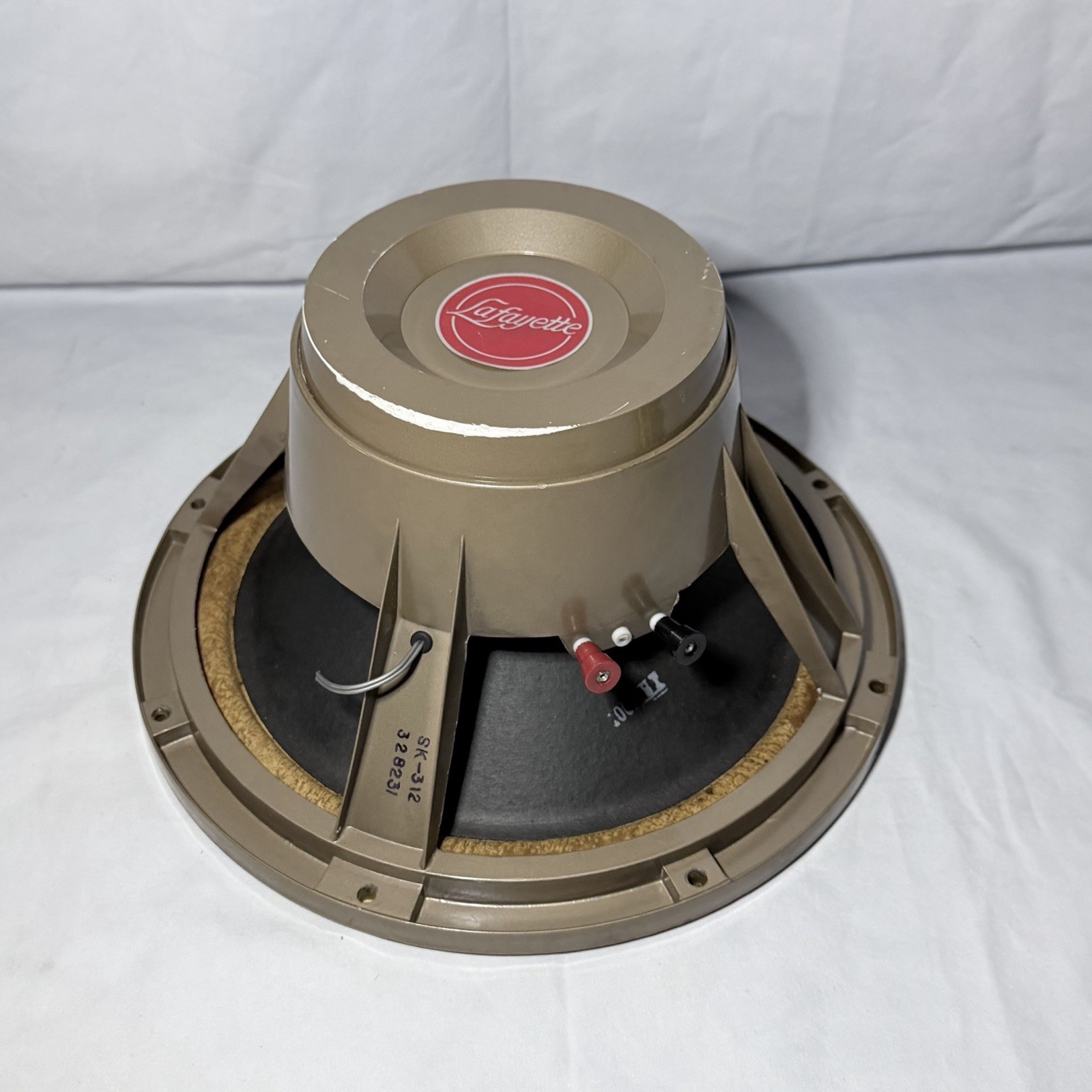 Lafayette Deluxe 12" Woofer Tweeter Cabinet Speaker SK-312 8 Ohm