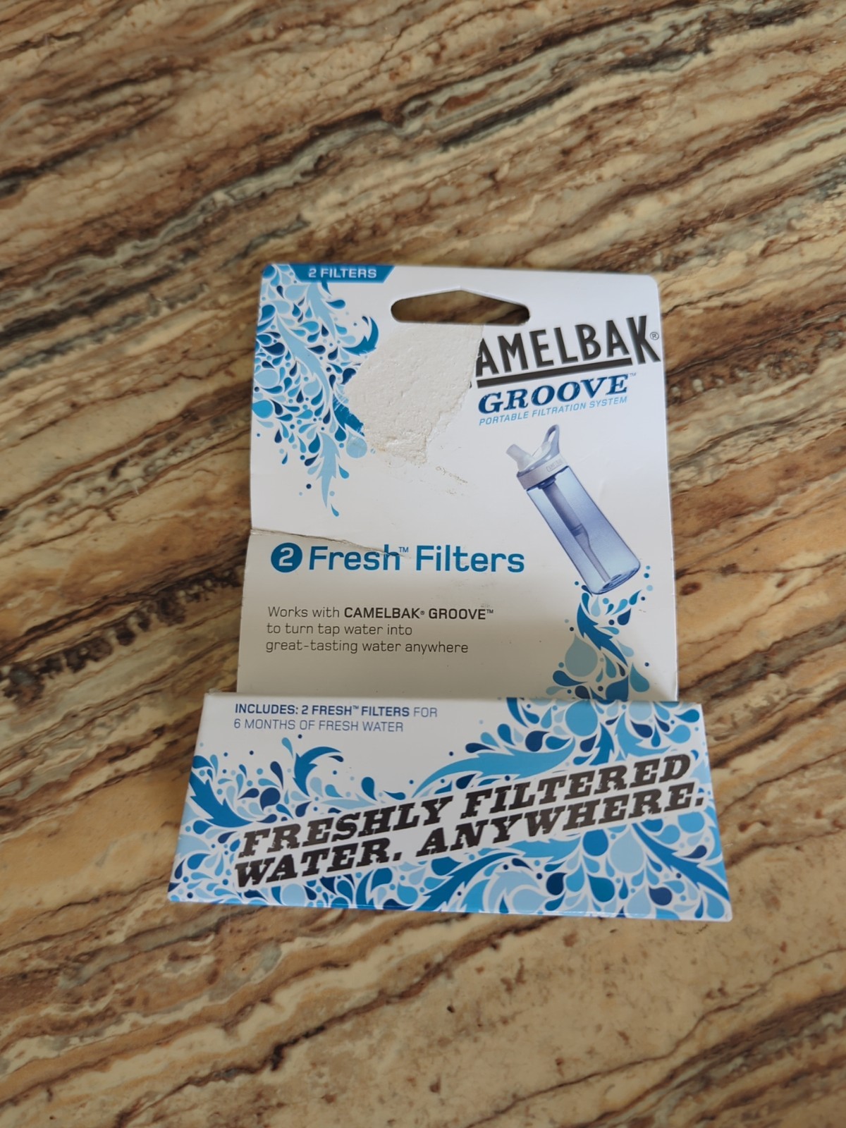 CamelBak Groove Replacement Filter Portable Filters Package Two Total Filters 2