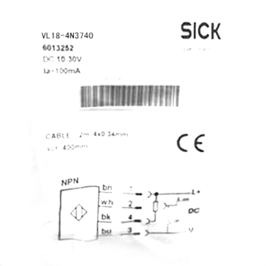 SICK VL18-4N3740 Photoelectric retro-reflective sensor ,NPN ,New✦Kd
