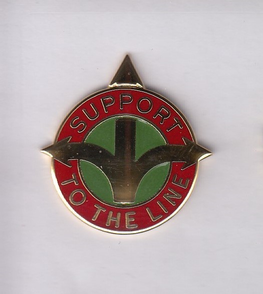 US Army 419th Transportation Battalion crest DUI badge G-23