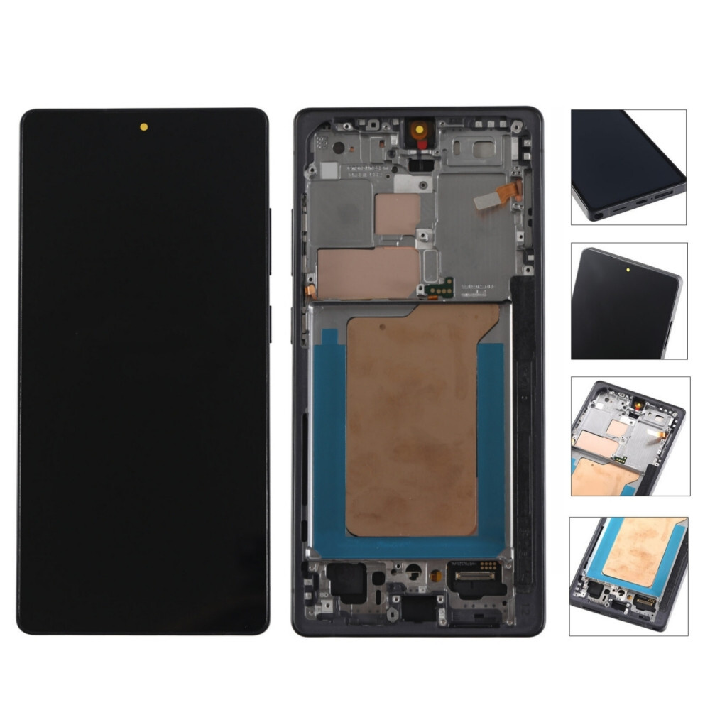 For Samsung Galaxy S25 Ultra SM-S938 OLED Touch Screen Digitizer Display Frame