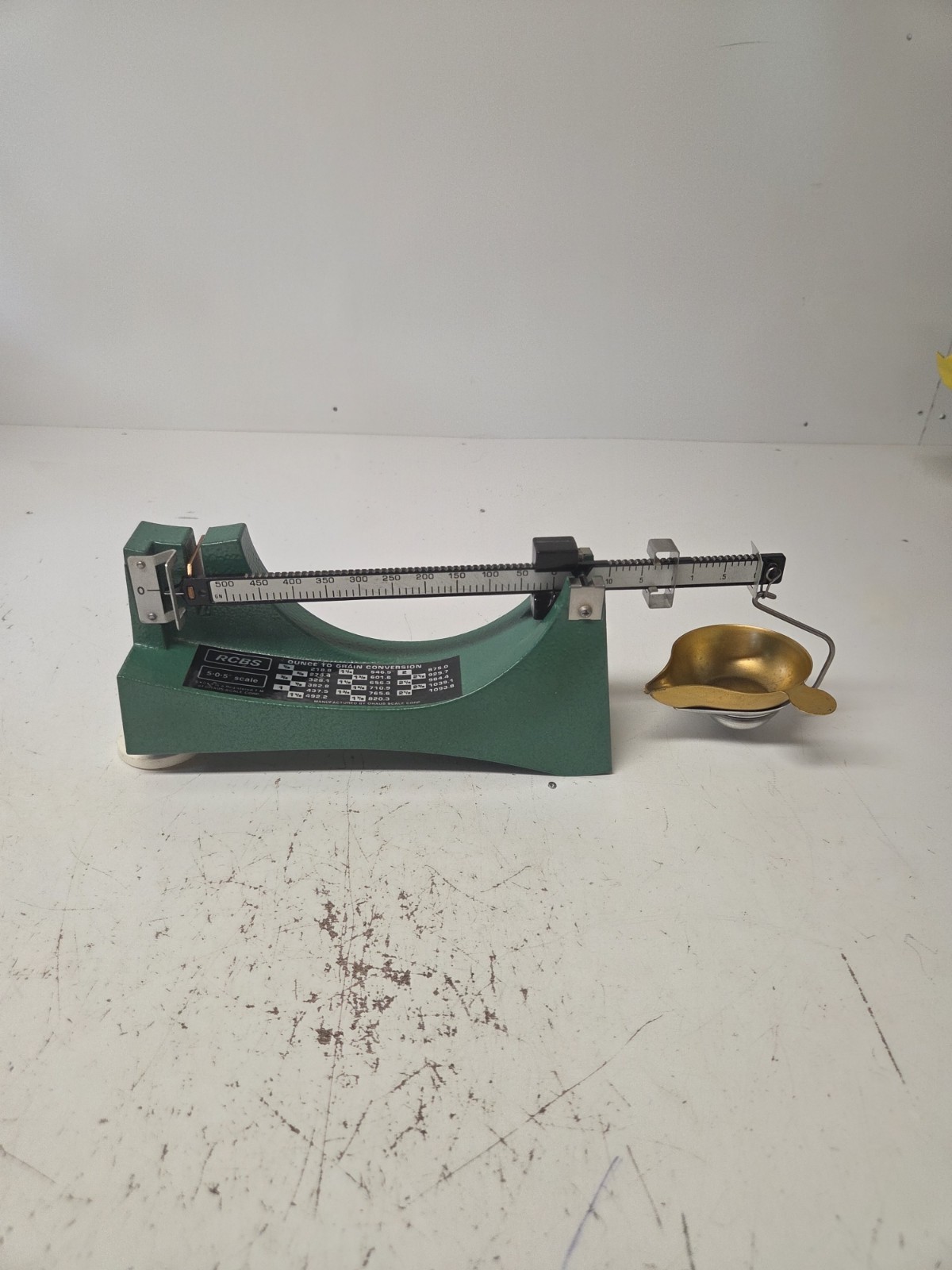 RCBS Model 505, 5-0-5 Powder Reloading Scale