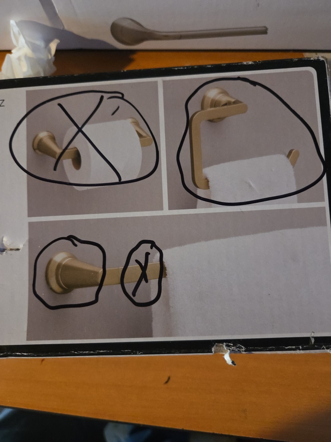 Delta Sparrow Accessory Set SPR63-CZ , Towel Ring, Toilet Brackets