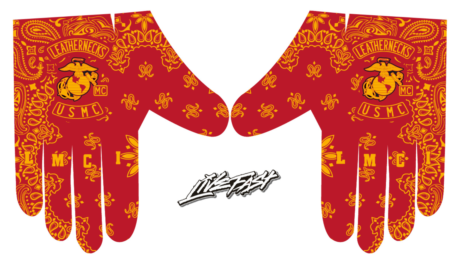 USMC Motorcycle Glove
