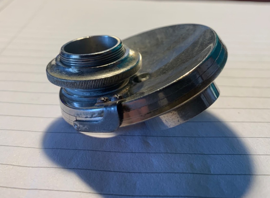 Vintage Microscope Triple Turret Objective Changer - Unbranded