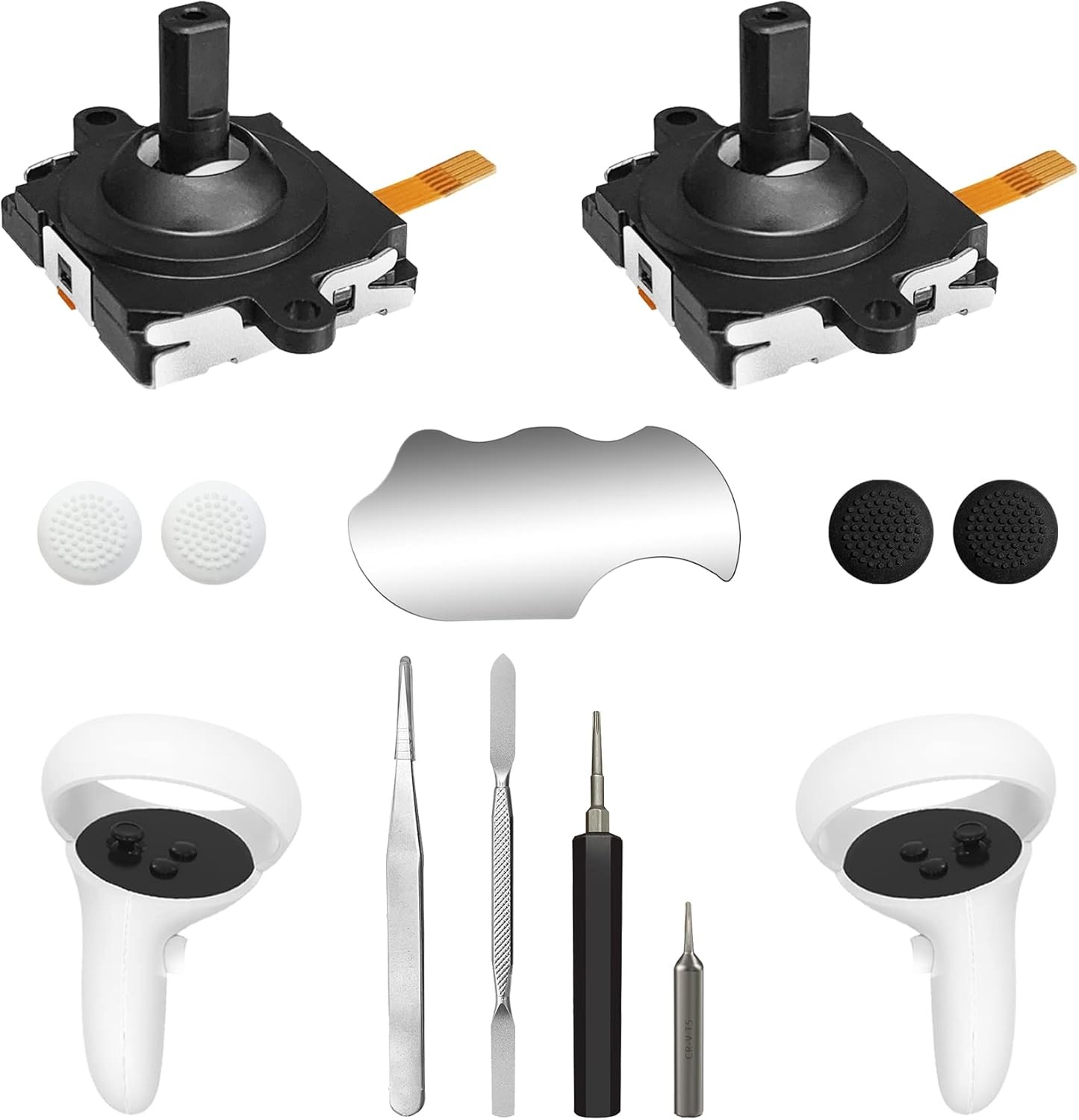 Joystick Replacement Kit for Oculus Quest Controller Accessories Set