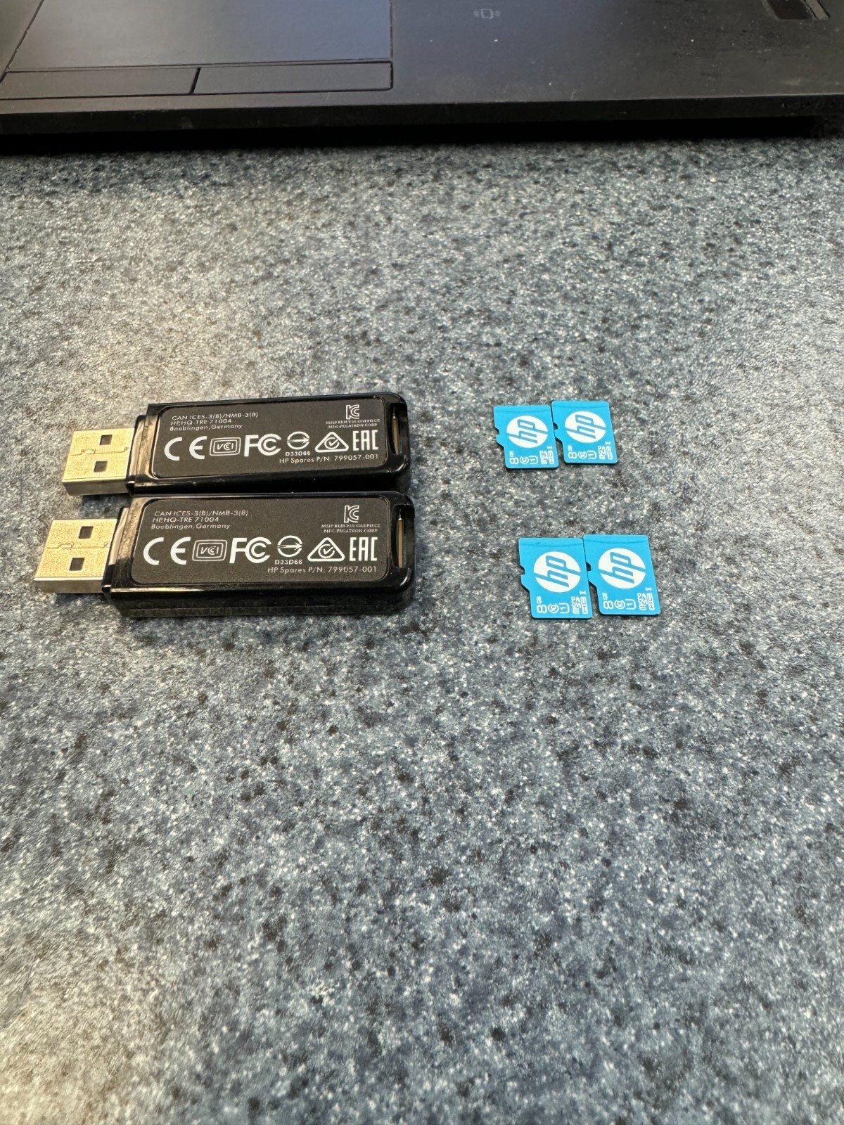 HP dual 8gb em usb kit X 2