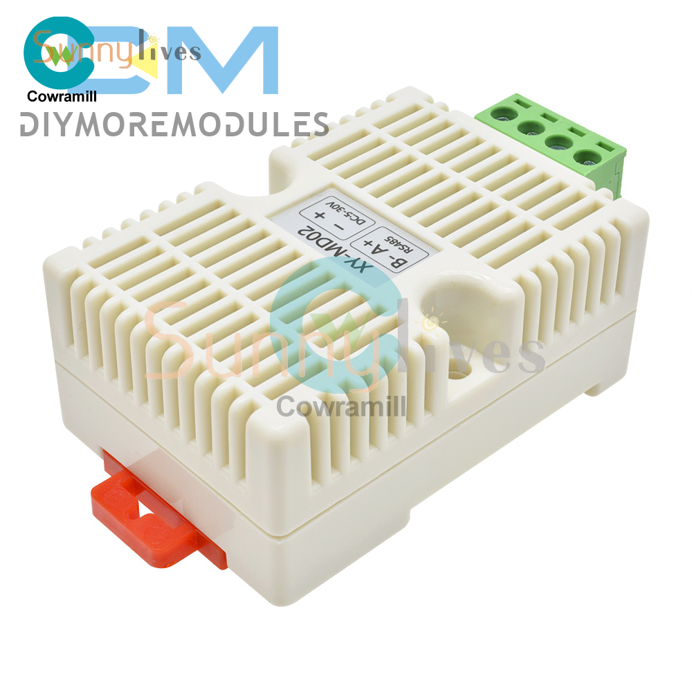 Temperature Humidity Transmitter Modbus SHT20 Sensor DC 5-30V RS485 Interface US