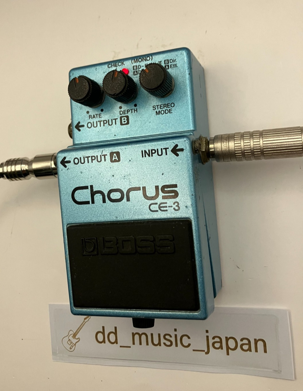 Boss CE-3 Chorus Guitar Effects Pedal Vintage Japan Working CE3