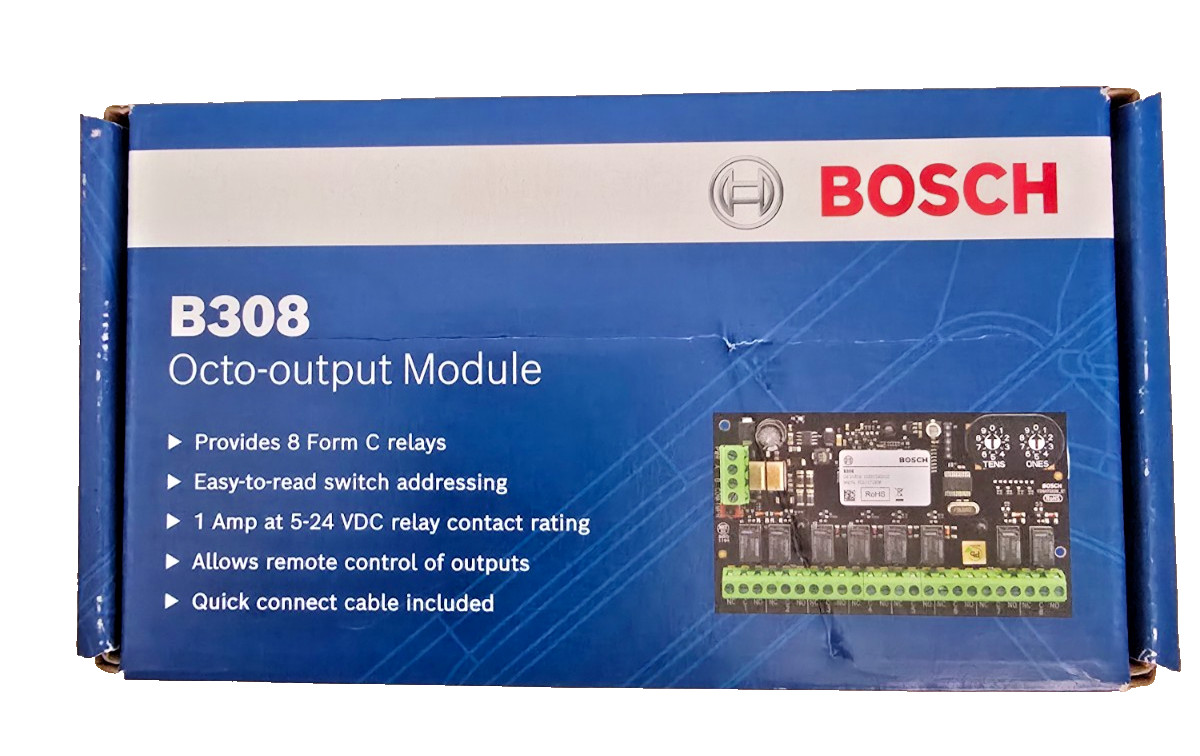 Bosch B308 Octo-Output Expansion Module SDI2 8-Output F01U397025