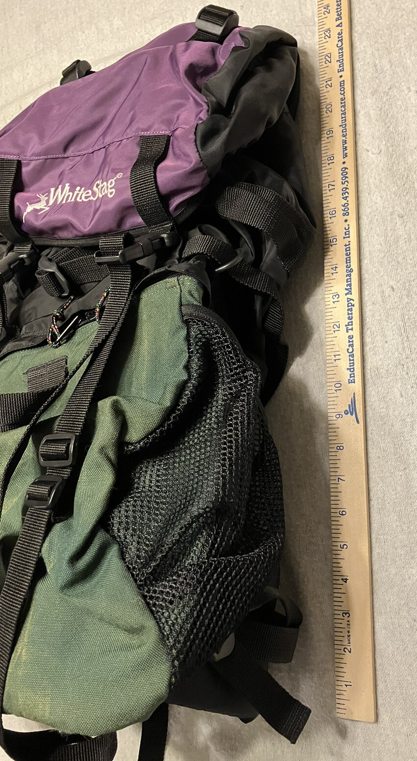 White Stag Hiking Backpack Interior Frame Upper And Lower Compartment