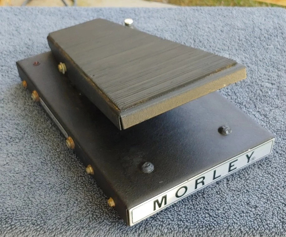 Orig 1980's MORLEY Black Gold Basic Wah MODEL BWA Tel-Ray Electronics WAH PEDAL