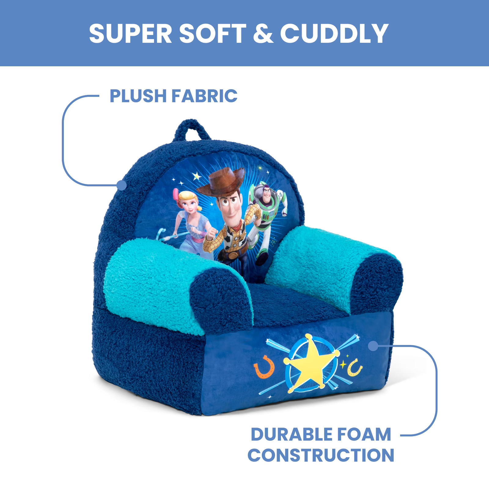 Cozee Buddy Chair, Blue