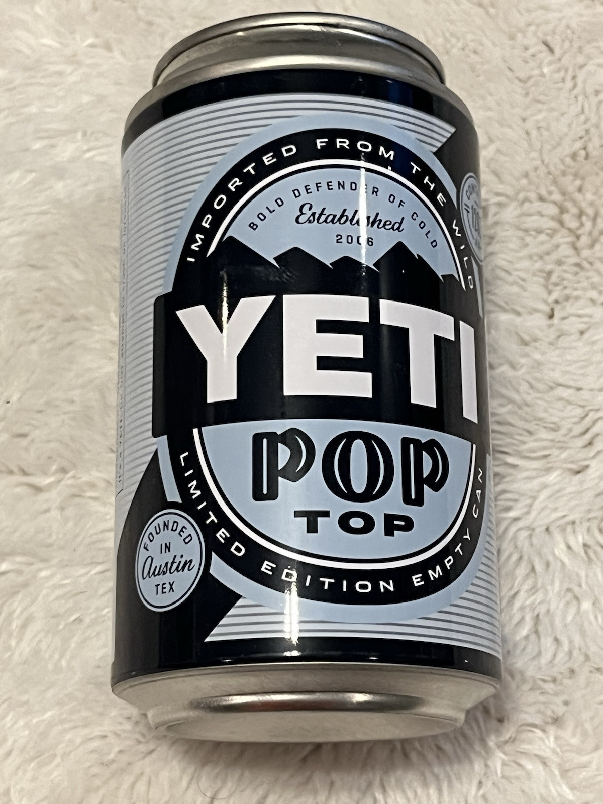 YETI Pop Top Stash Can with Stickers Inside