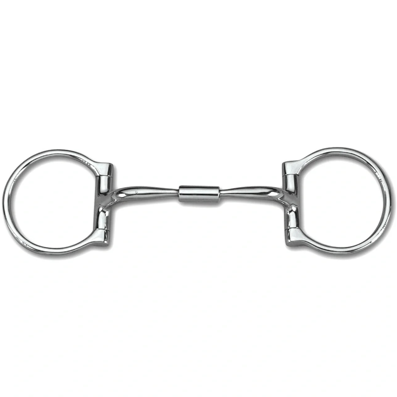 Myler Western Dee Snaffle Bit - MB 02 Sweet Iron Comfort Barrel & Copper Inlay