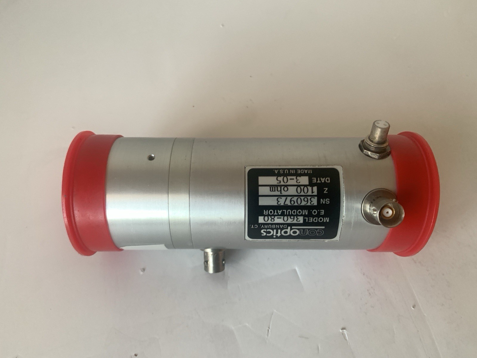 ConOptics 360-80 Electro-Optic E.O. Modulator 100 Ohm Pockels Cell Modulator
