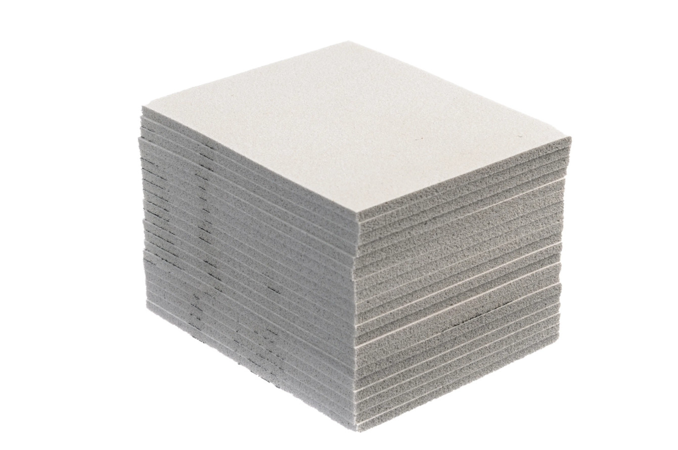Mirka 1355 Series Sponges 1-Sided 4.5"x5.5"x.1875" 20ct