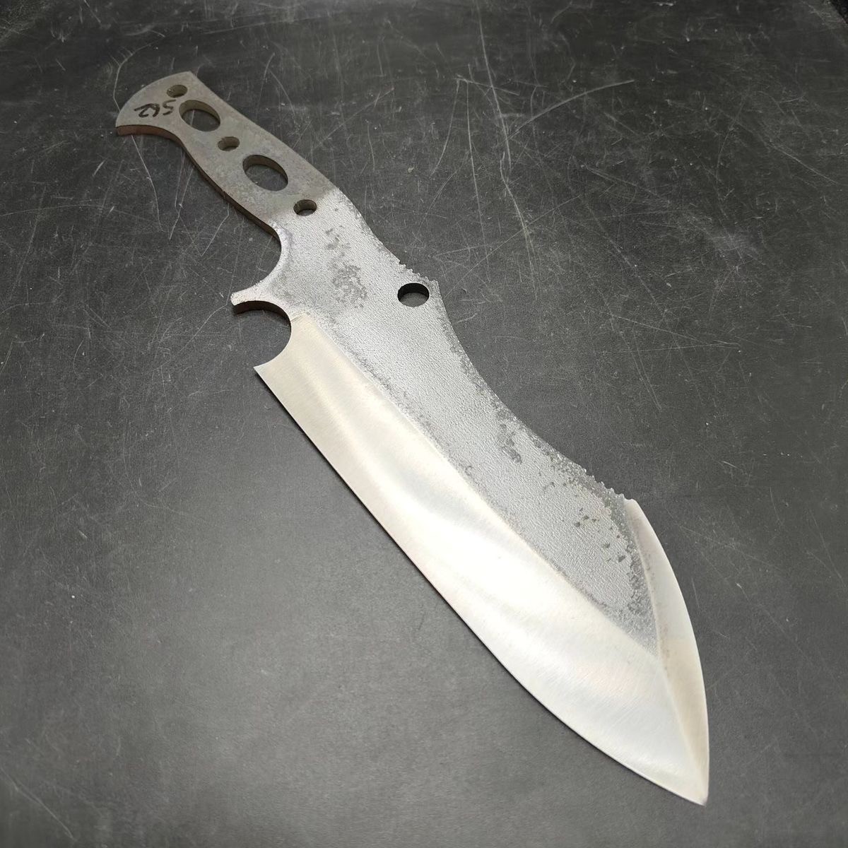 LOT OF 30 CUSTOM HANDMADE D2 TOOL STEEL BLANK BLADES FOR KNIFE MAKING SUPPLIES