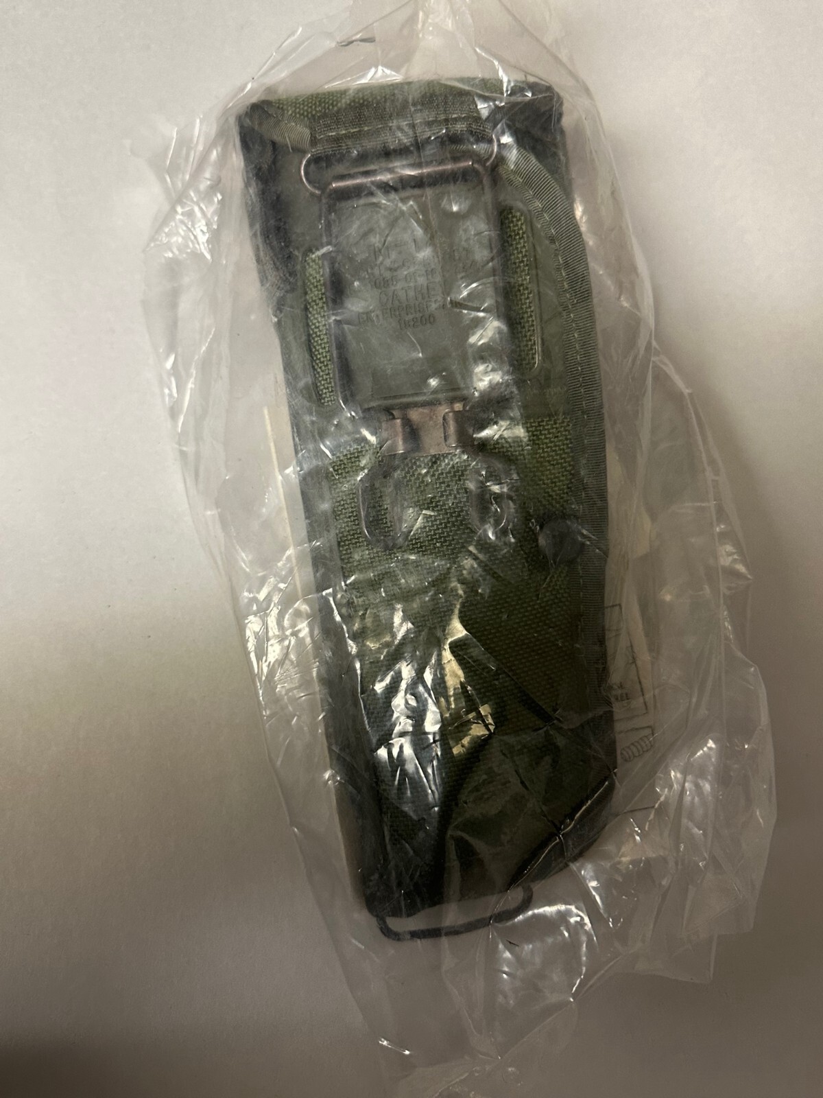 US GI BERETTA 92 NYLON O.D. HOLSTER RIGHT HAND. NEW IN PACKAGE.
