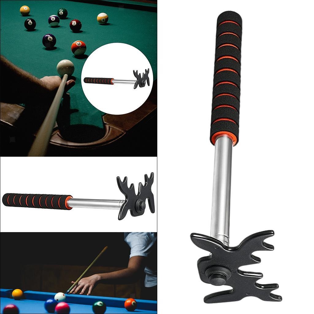 Billiards Pool Cue Stick Bridge Head Removable for Game Competition Indoor