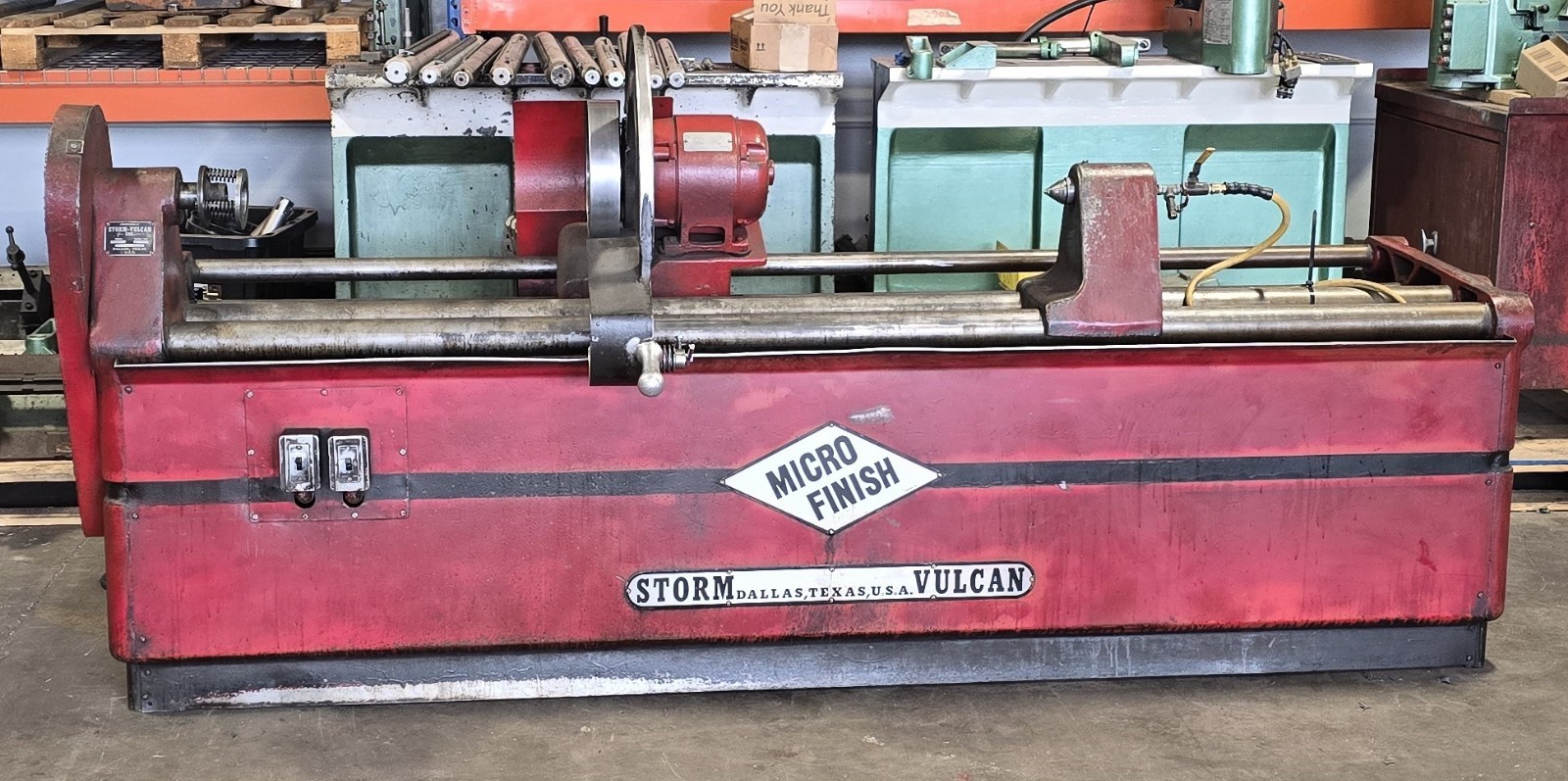 Storm Vulcan 135A Micro  crankshaft polisher nt Rottler nt Serdi  nt Sunnen