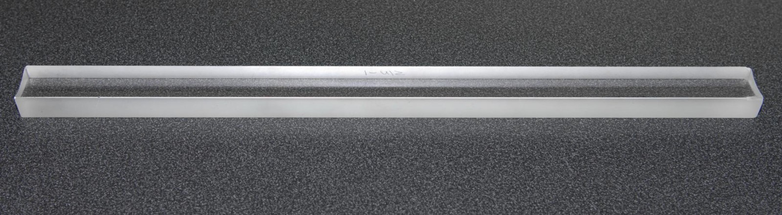 VERY LONG (16.75") CYLINDRICAL PLANO CONCAVE LENS, MgF2 Coating