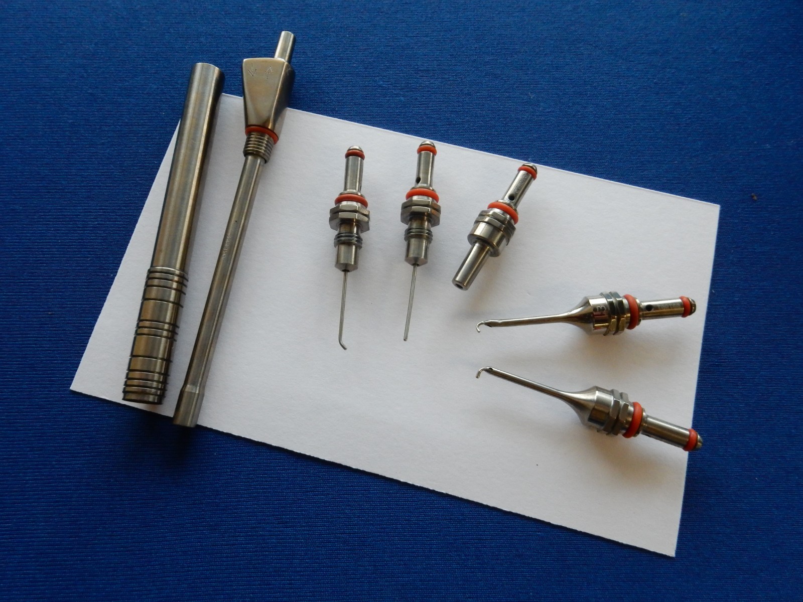 AMO Ophthalmic I/A Handpiece and Tips Set w/ Case